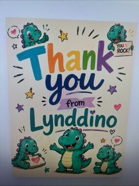Thank You from Lynddino - as it is